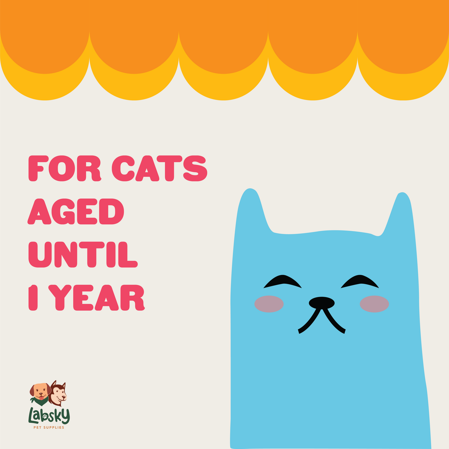 Cat's Taste Premium Cat Food for Kittens Tuna Chicken and Tuna Flavors in 70g pouch (Mousse)