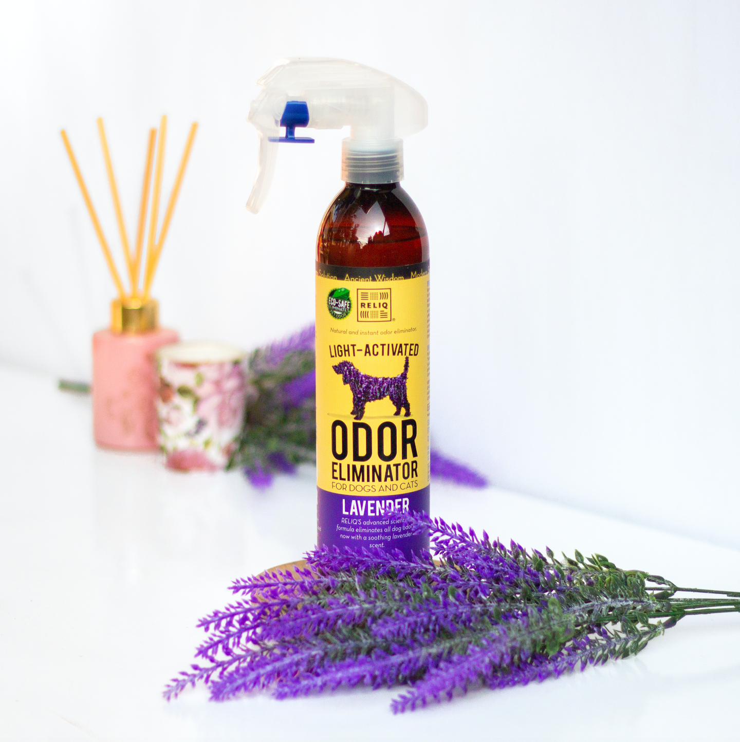 Light Activated Odor Eliminator