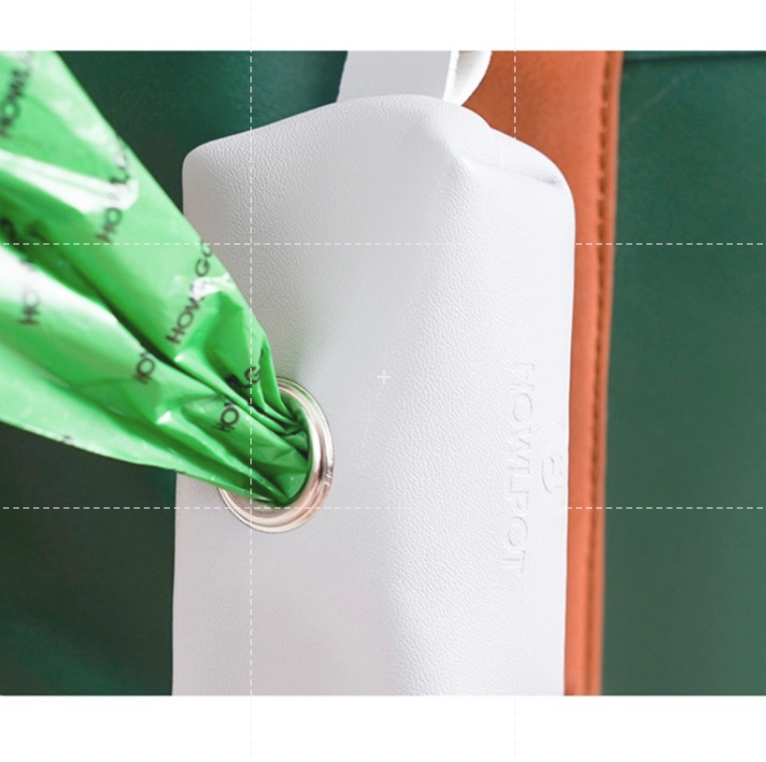 Howlpot Leather Poop Bag