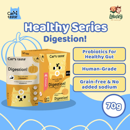 (PER PIECE) Cat's Taste Healthy Premium Jelly Skin Joint Digestion Hairball Immune Kidney Urinary Weight