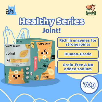 (PER PIECE) Cat's Taste Healthy Premium Jelly Skin Joint Digestion Hairball Immune Kidney Urinary Weight