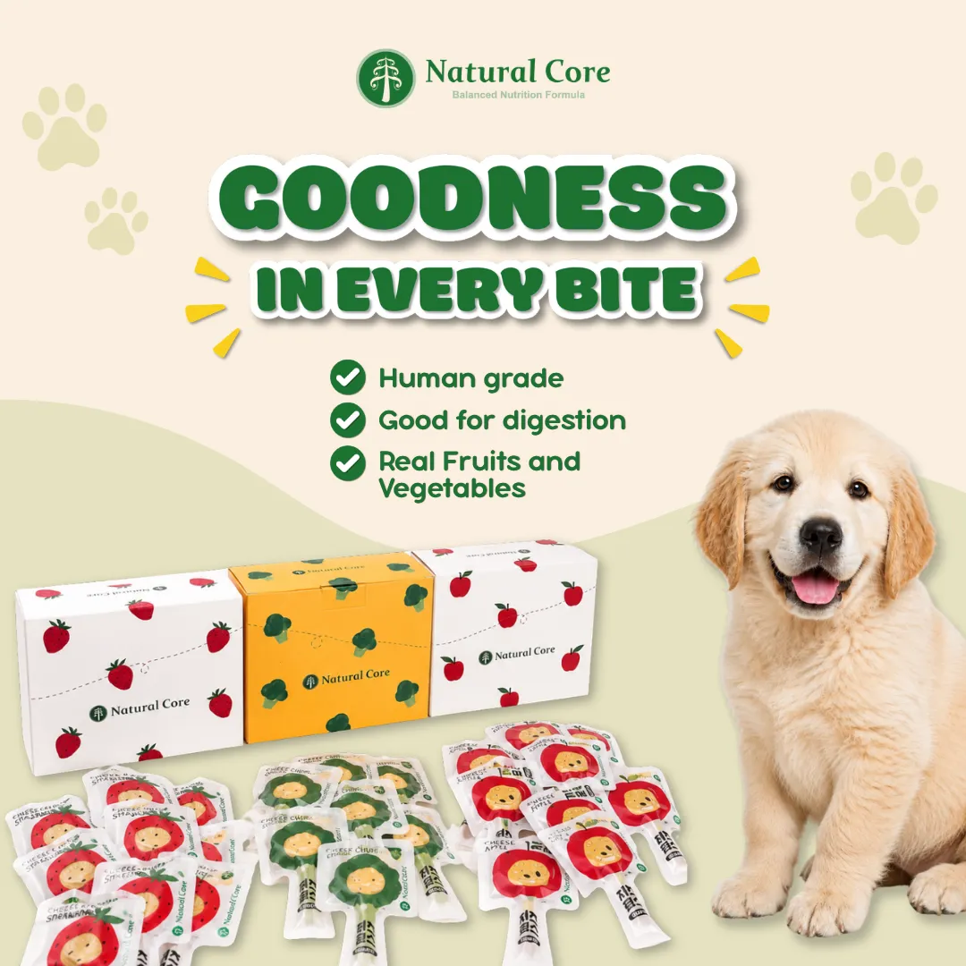 (PER PIECE) Natural Core Cheese Chups Healthy Lollipop Dog Treats Made in Korea