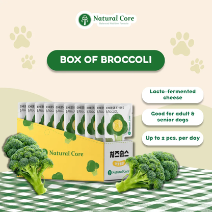 (VALUE BOX) Natural Core 10 pcsCheese Chups Healthy Lollipop Dog Treats Made in Korea
