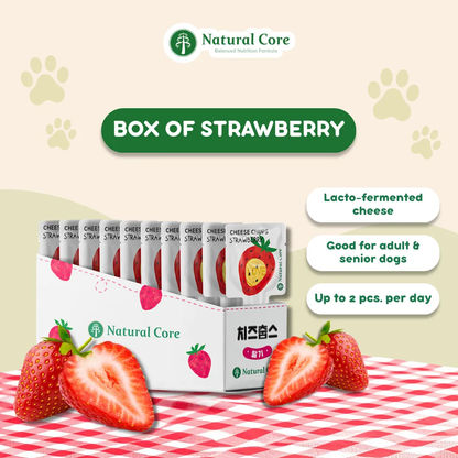 (VALUE BOX) Natural Core 10 pcsCheese Chups Healthy Lollipop Dog Treats Made in Korea