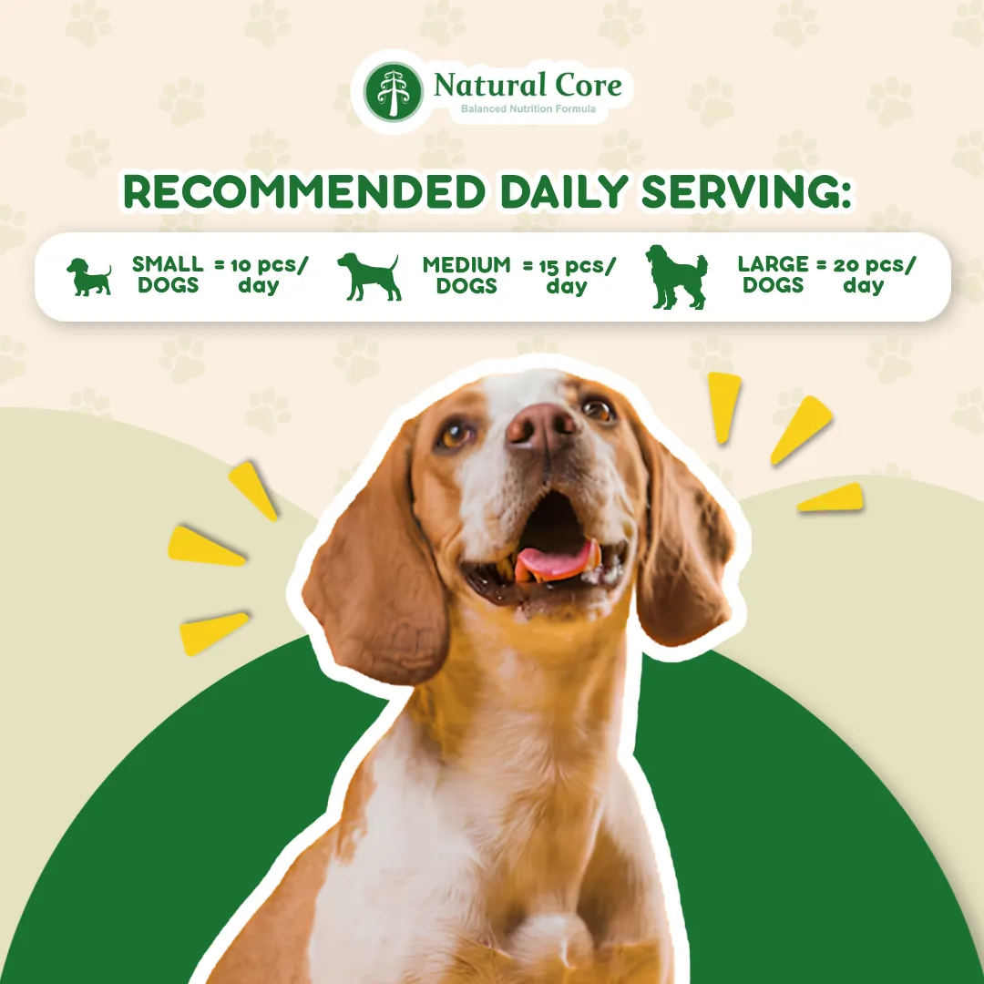 (VALUE BOX) Natural Core 10 pcsCheese Chups Healthy Lollipop Dog Treats Made in Korea