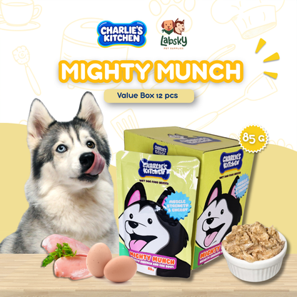(VALUE BOX) 12pcs Charlie's Kitchen Dog Food 85g