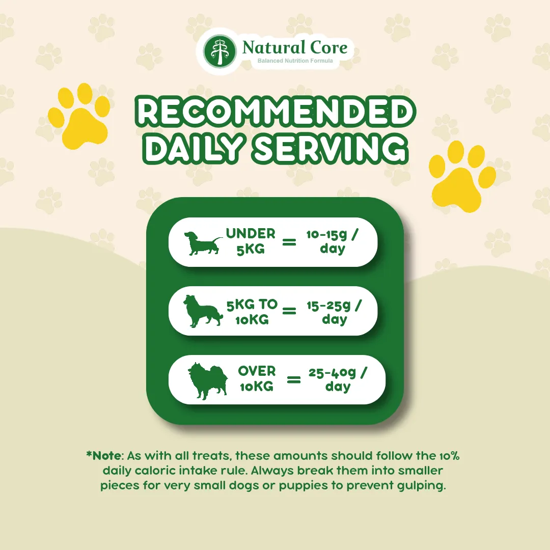 Natural Core Milk & Cheese Healthy Crackers Biscuit for Dog Made in Korea