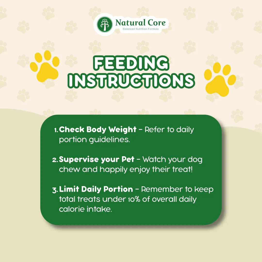 (VALUE BOX) Natural Core 10 pcs Probiotics Yogurt Bar for All Ages Dogs - Chicken Fruit