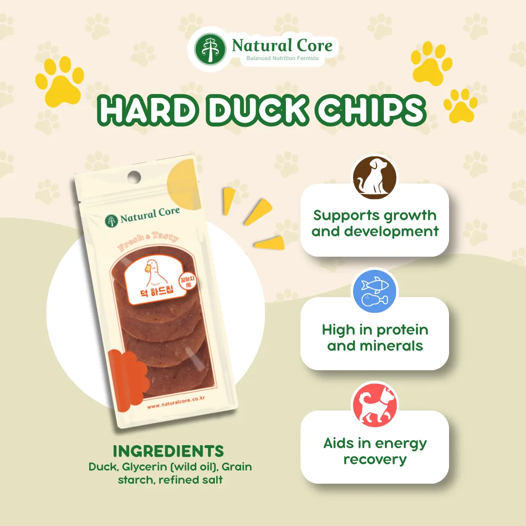 Natural Core Dehydrated Codfish, Duck, Chicken, Scallop Dog and Cat Treats 30g