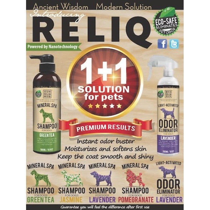 Reliq Mineral Spa Shampoo Gallon