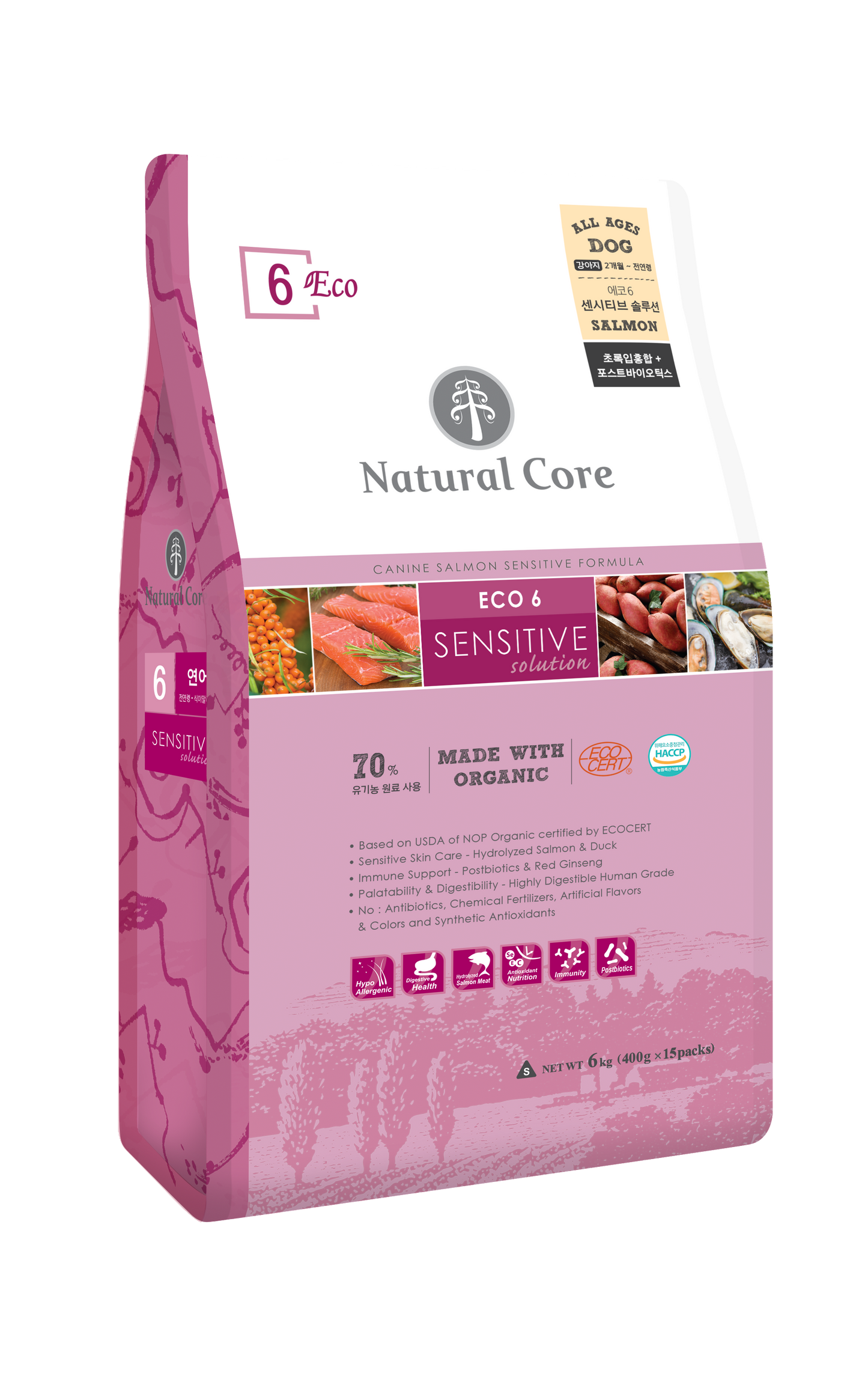 Natural Core Eco Series Dog Food 8 mm Kibble