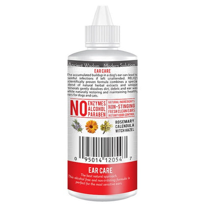 Reliq All Natural Advanced Ear Solution for Dogs and Cats
