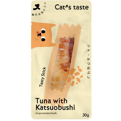 (PER PIECE) Cat's Taste Tasty Stick Cat Treats - Tuna, Scallop, Bonito 30g