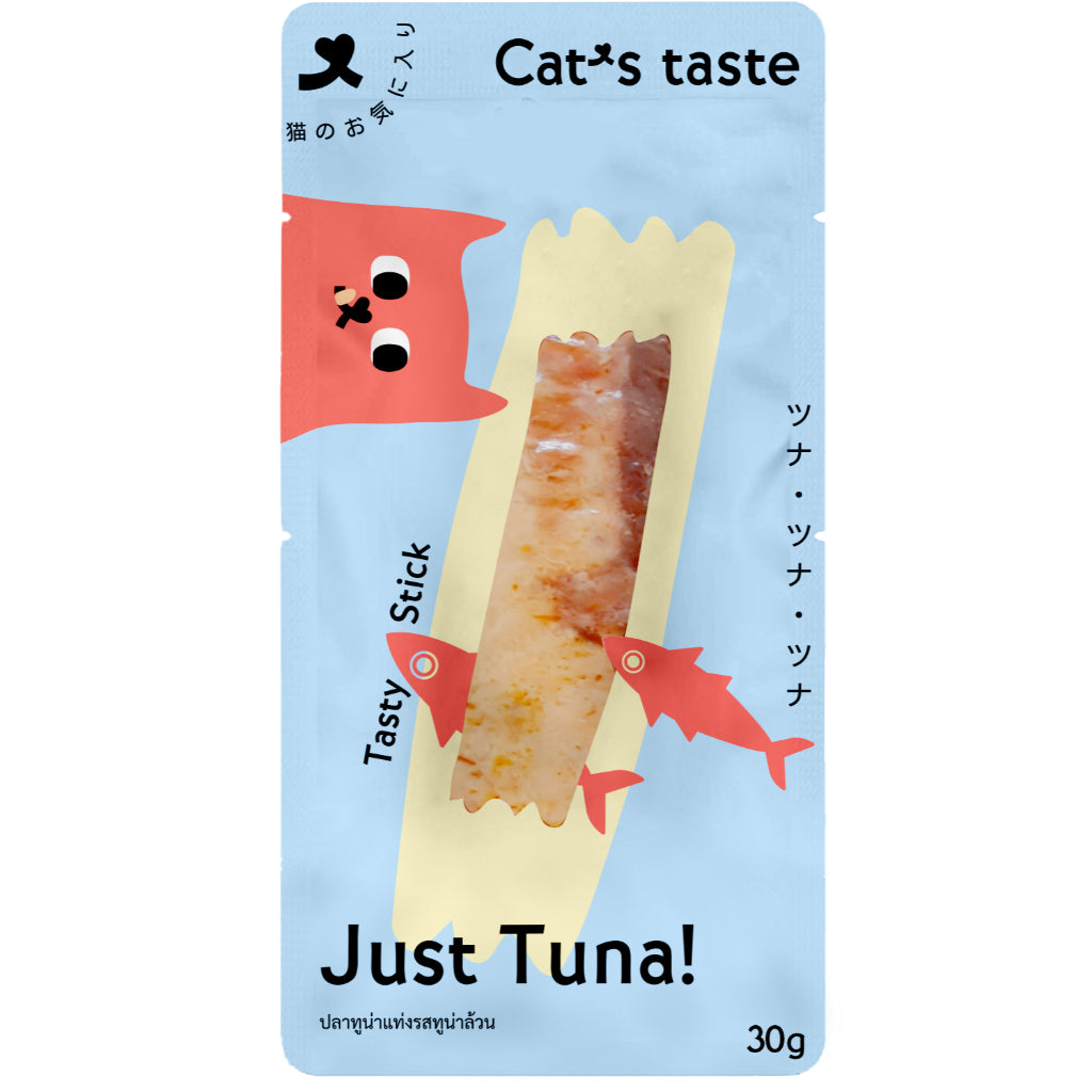 (PER PIECE) Cat's Taste Tasty Stick Cat Treats - Tuna, Scallop, Bonito 30g