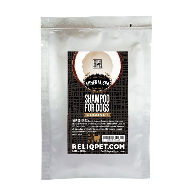 Reliq Mineral Premium Shampoo Conditioner All Natural No Chlorine/Paraben/Alcohol Tear Free 50mlr