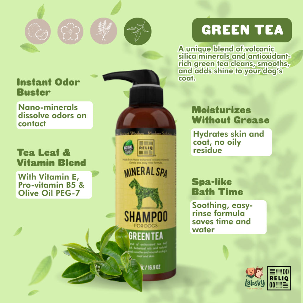 Reliq Mineral Premium Shampoo Conditioner All Natural No Chlorine/Paraben/Alcohol Tear Free 500ml