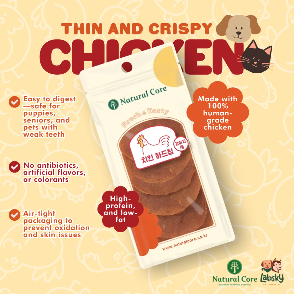 Natural Core Dehydrated Codfish, Duck, Chicken, Scallop Dog and Cat Treats 30g