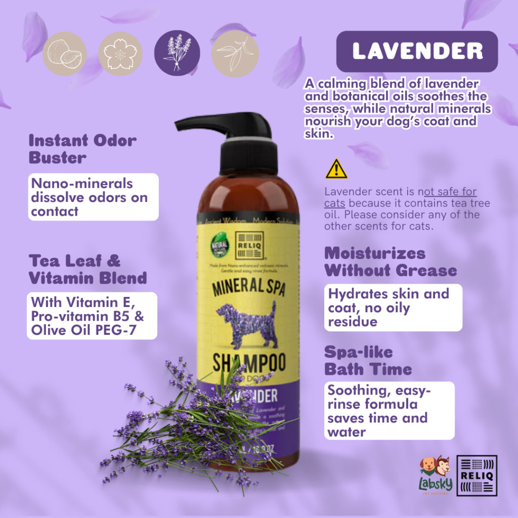 Reliq Mineral Premium Shampoo Conditioner All Natural No Chlorine/Paraben/Alcohol Tear Free 500ml