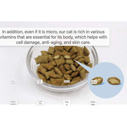 Natural Core Catcho Crunch Soft Filling Healthy Cat Treats - Tuna & Shrimp 70g