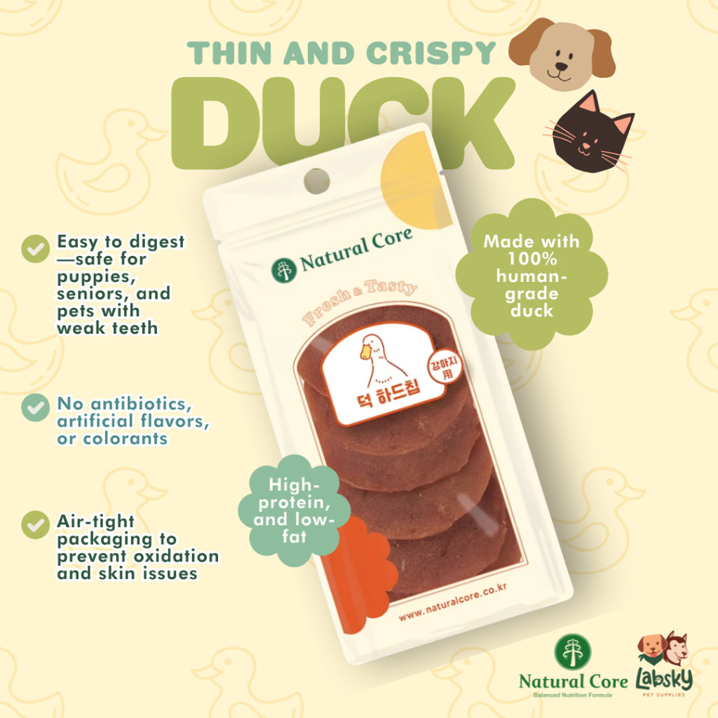 Natural Core Dehydrated Codfish, Duck, Chicken, Scallop Dog and Cat Treats 30g