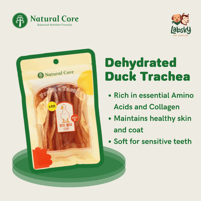 Natural Core Duck Trachea & Scallop Soft Treats for Dog 30g