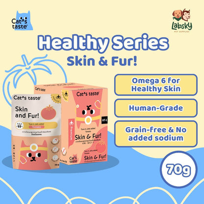 (VALUE BOX) Cat's Taste Healthy Premium Jelly Skin Joint Digestion Hairball Immune Kidney Urinary