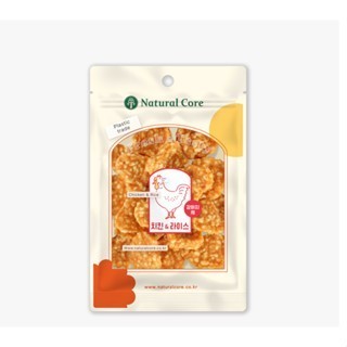 Natural Core Dehydrated Chicken Rice, Duck Slice/Jerky Healthy Treats for Dogs 100g