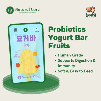 (PER PIECE) Natural Core Probiotics Yogurt Bar for All Ages Dogs - Chicken Fruit