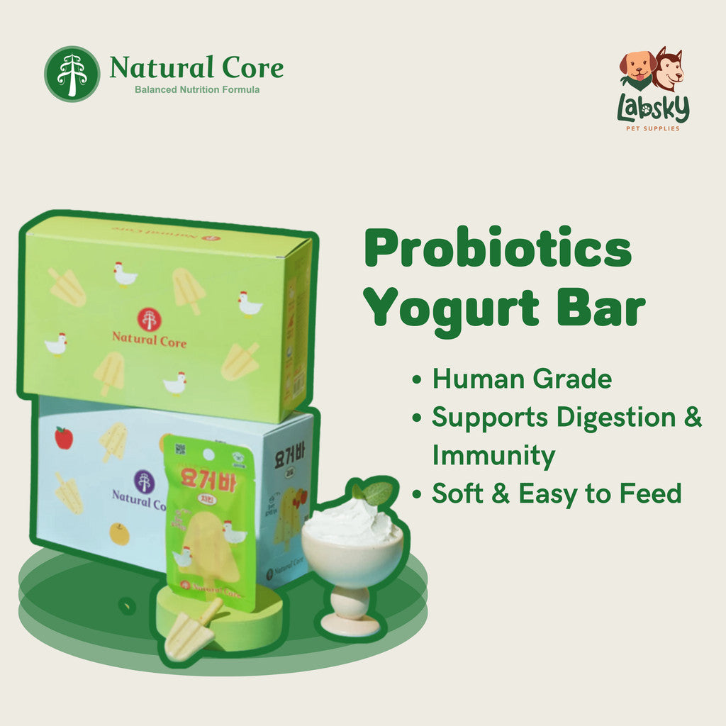 (PER PIECE) Natural Core Probiotics Yogurt Bar for All Ages Dogs - Chicken Fruit
