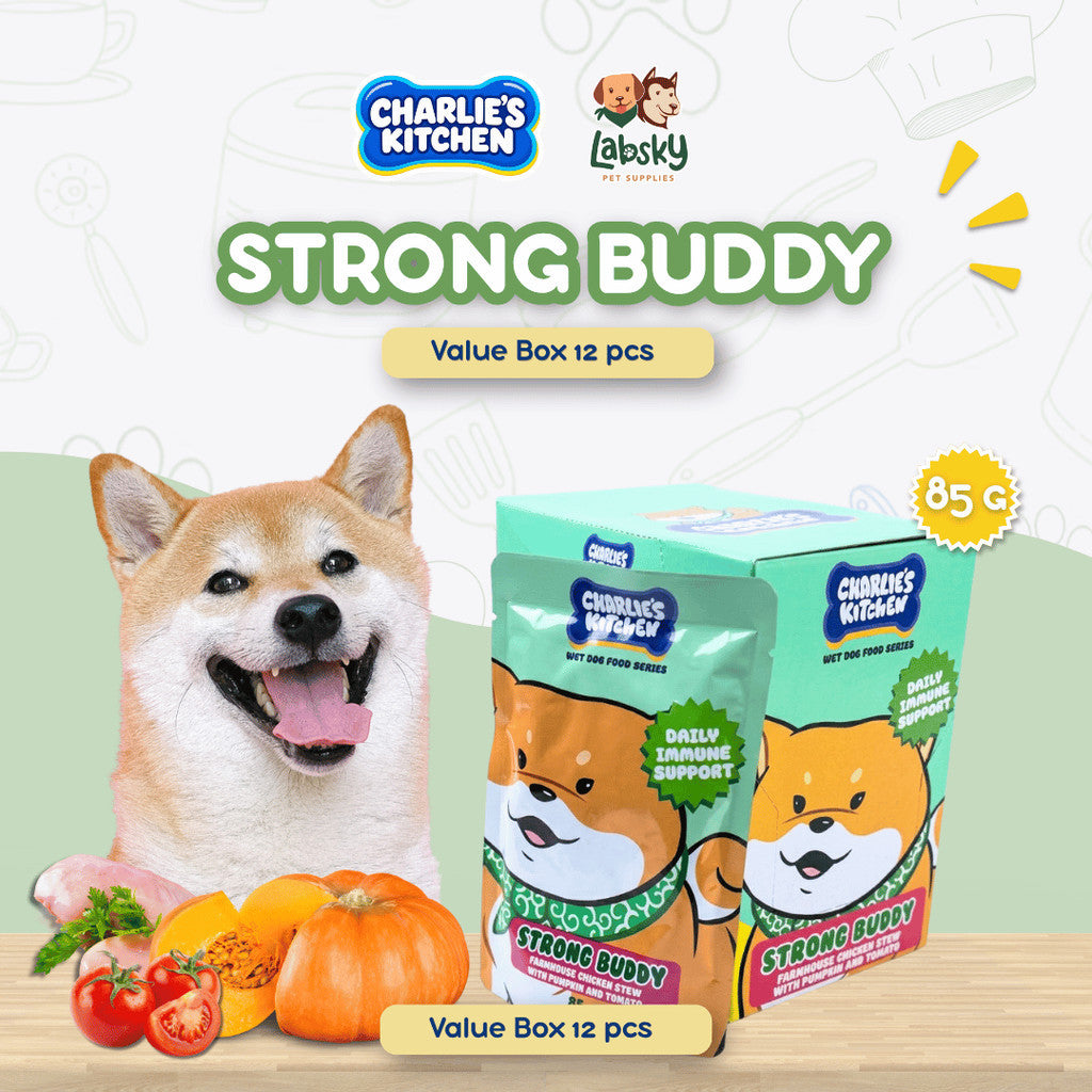 (VALUE BOX) 12pcs Charlie’s Kitchen Gentle Peek A Boo Mighty Munch Strong Buddy
