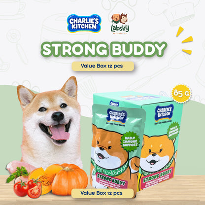 (VALUE BOX) 12pcs Charlie’s Kitchen Gentle Peek A Boo Mighty Munch Strong Buddy
