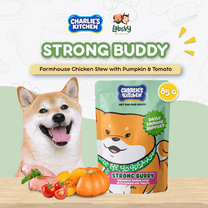 (PER PC) Charlie’s Kitchen Gentle Peek A Boo Mighty Munch Strong Buddy