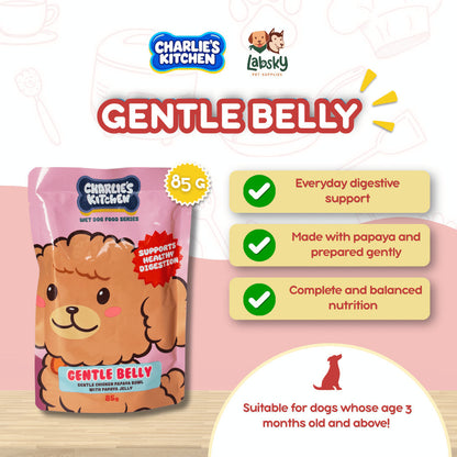 (PER PC) Charlie's Kitchen - Gentle Belly Gentle Chicken Papaya Bowl with Papaya Jelly 85g