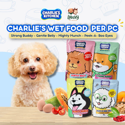 (PER PC) Charlie’s Kitchen Gentle Peek A Boo Mighty Munch Strong Buddy